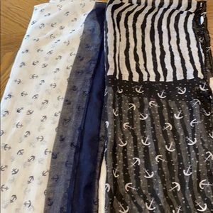 🌴Anchor scarfs